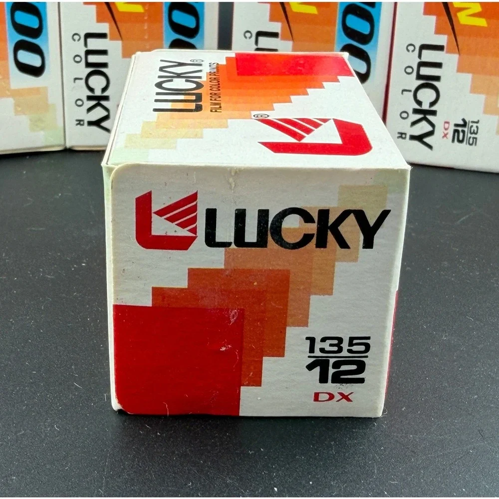 Lucky Color GBR 100: 35mm Film, DX 135-12, ISO 100, C-41 Process, Lot of 7, NEW